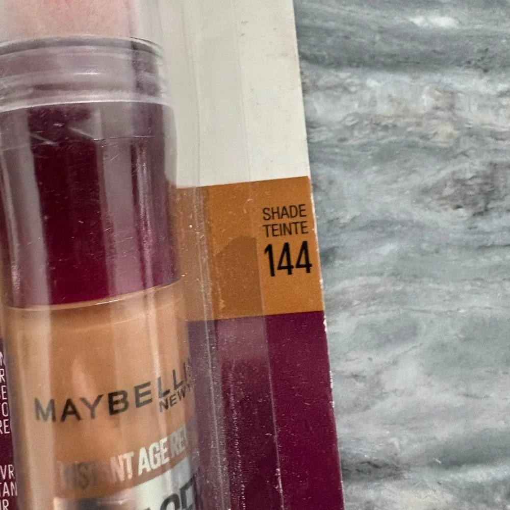 2x Maybelline Instant Age Rewind Eraser Multi-Use Concealer Shade 144 Lot, 2 NEW